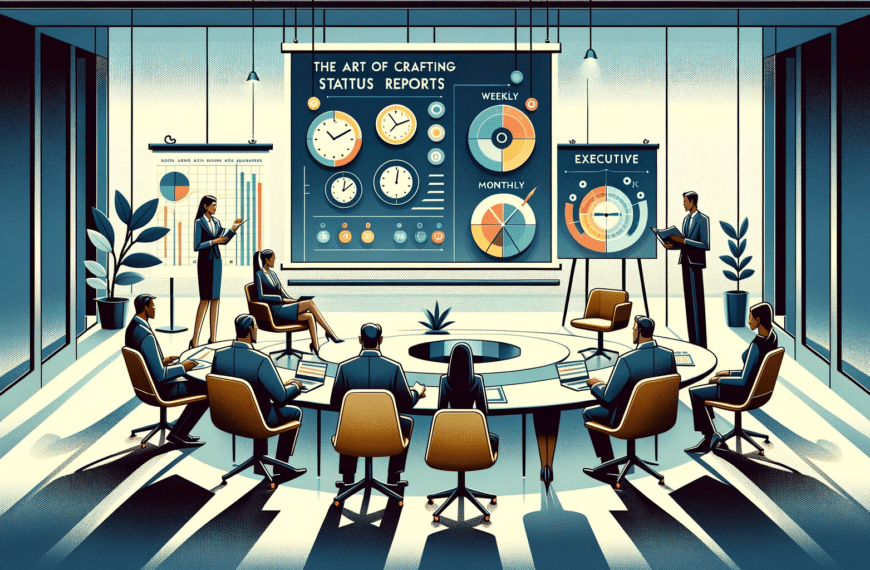 The Art of Crafting Status Reports: Weekly, Monthly, and Executive Insights